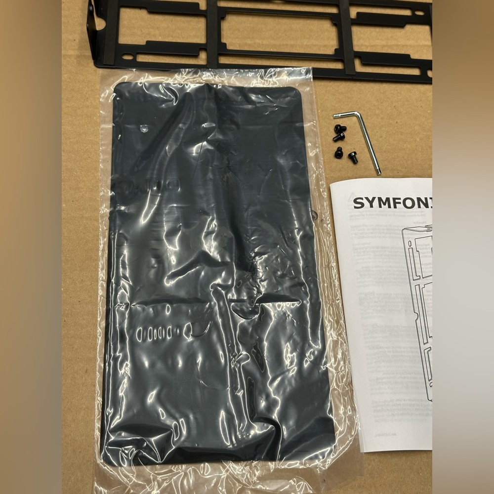 IKEA SYMFONISK Wall Bracket Black -  104.381.71 - NEW - Picture 3 of 7